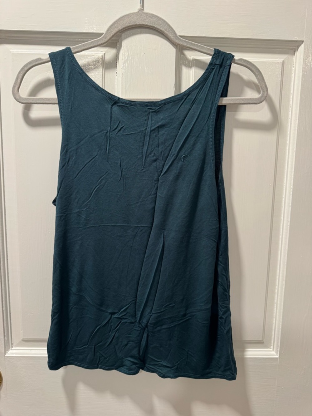 ZYIA Women's Tank Top -  Blue - knotted back